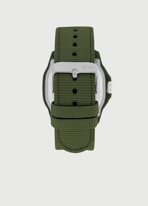 Men's Liu Jo Eco-Sustainable Watches Green | RAE-021754