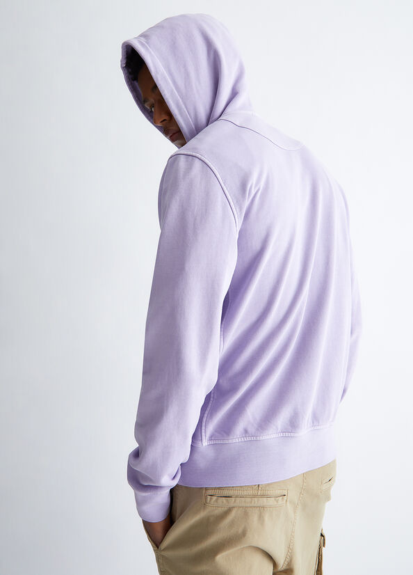 Men's Liu Jo Hooded Sweaters Purple | HRQ-584769