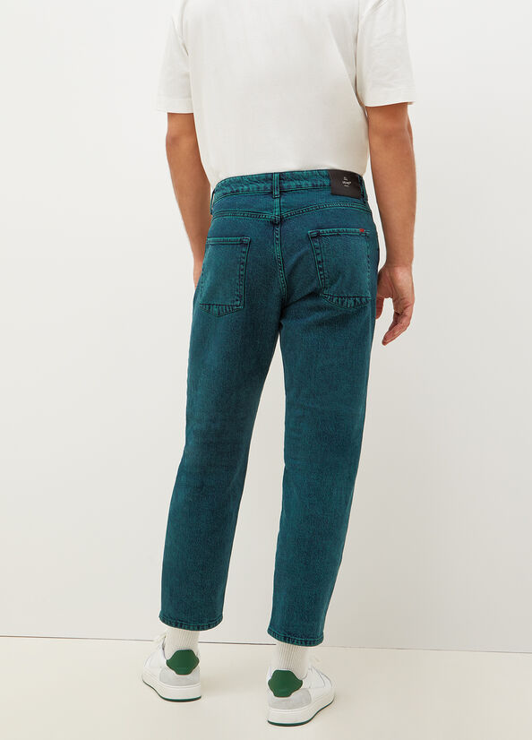 Men's Liu Jo Regular Slim-Fit Jeans Green | BML-427938