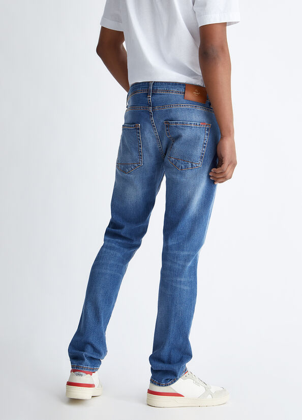 Men's Liu Jo Slim Slim-Fit Jeans Blue | UIC-916457