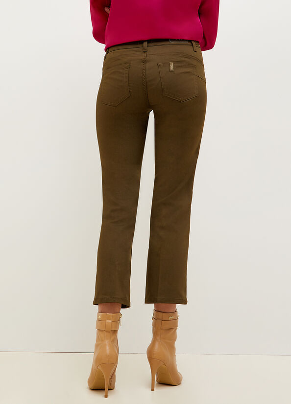 Women's Liu Jo Bottom Up Pants Green | XRS-356740