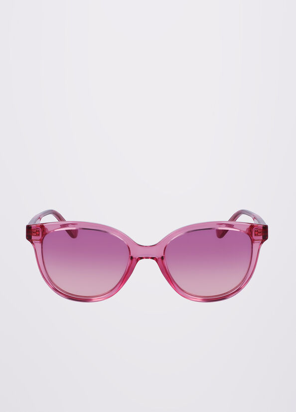 Women\'s Liu Jo Butterfly Sunglasses Pink | YHZ-165947