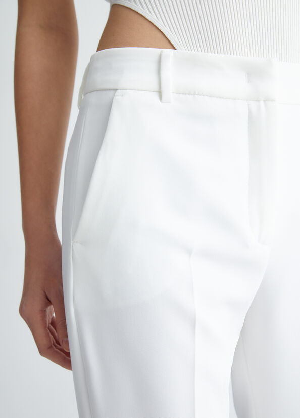 Women's Liu Jo Cigarette Pants White | XMK-746528