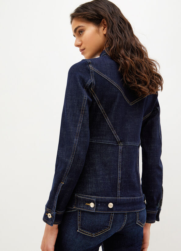 Women's Liu Jo Denim Jackets Blue | AYI-548701