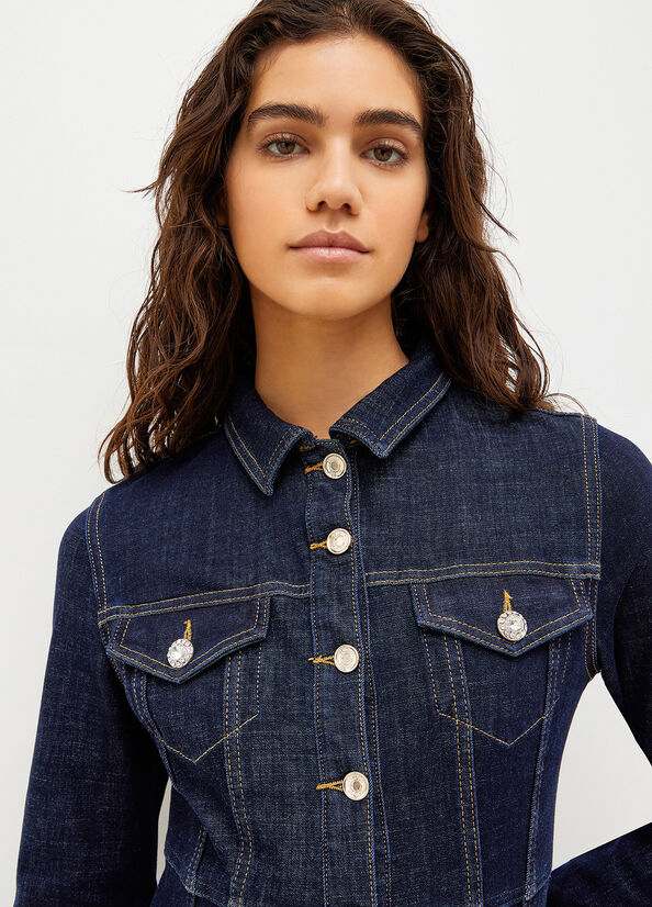 Women's Liu Jo Denim Jackets Blue | AYI-548701