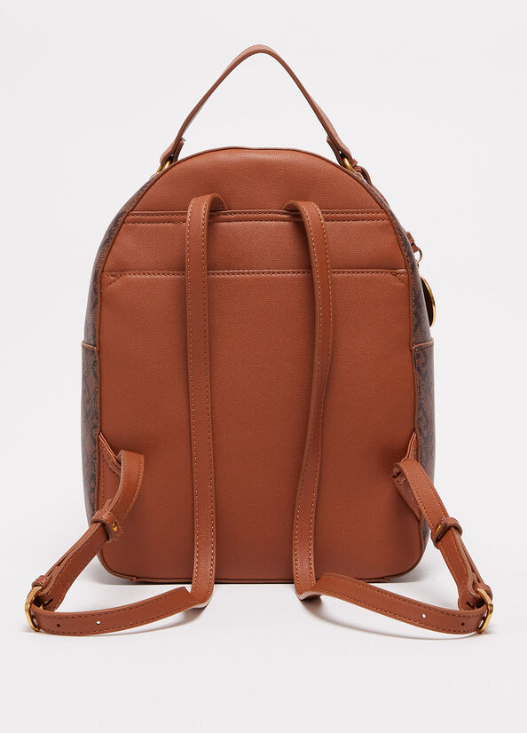 Women's Liu Jo Eco-Friendly Backpacks Brown | KZC-671485