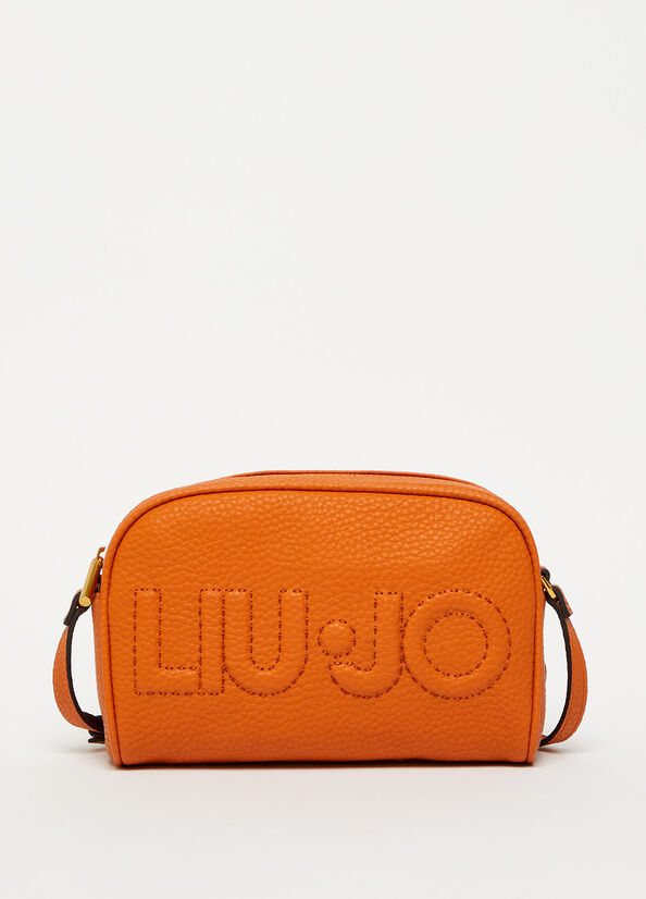 Women's Liu Jo Eco-Friendly Crossbody Bags Orange | CIK-087129