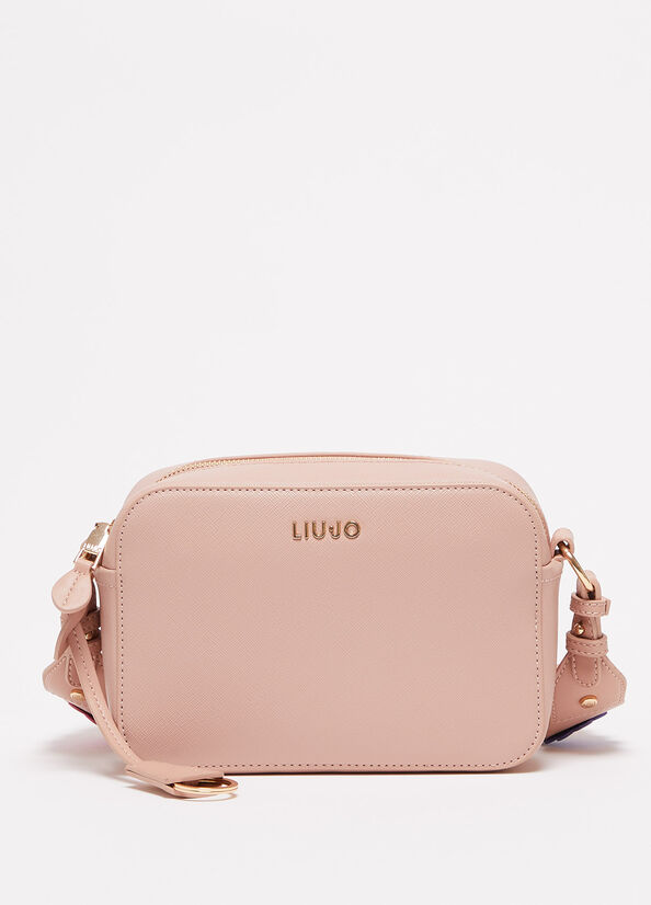 Women's Liu Jo Eco-Friendly Crossbody Bags Rose | NQF-840639