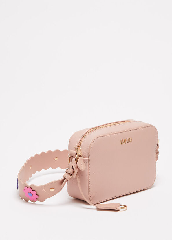 Women's Liu Jo Eco-Friendly Crossbody Bags Rose | NQF-840639