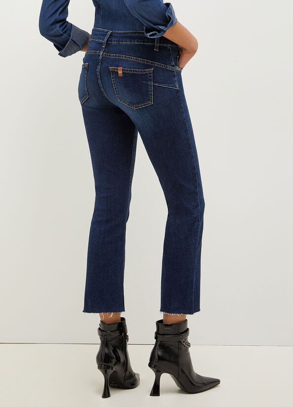 Women's Liu Jo Eco-Friendly -Cut Skinny Jeans Blue | KOB-924781