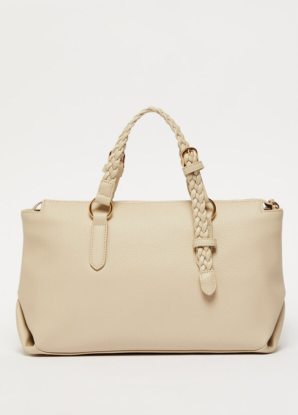 Women's Liu Jo Eco-Friendly Handbag Beige | JER-418762