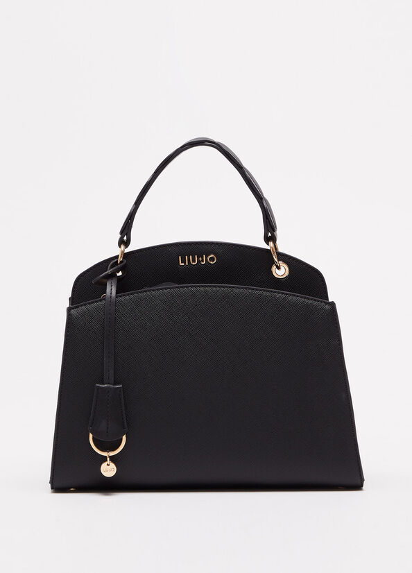 Women's Liu Jo Eco-Friendly Handbag Black | WJK-061839