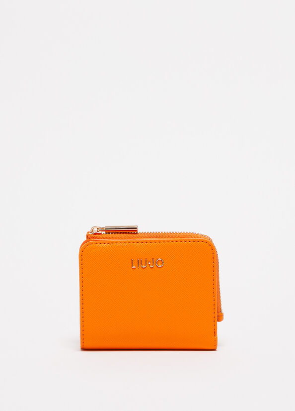 Women\'s Liu Jo Eco-Friendly Wallets Orange | UET-374619