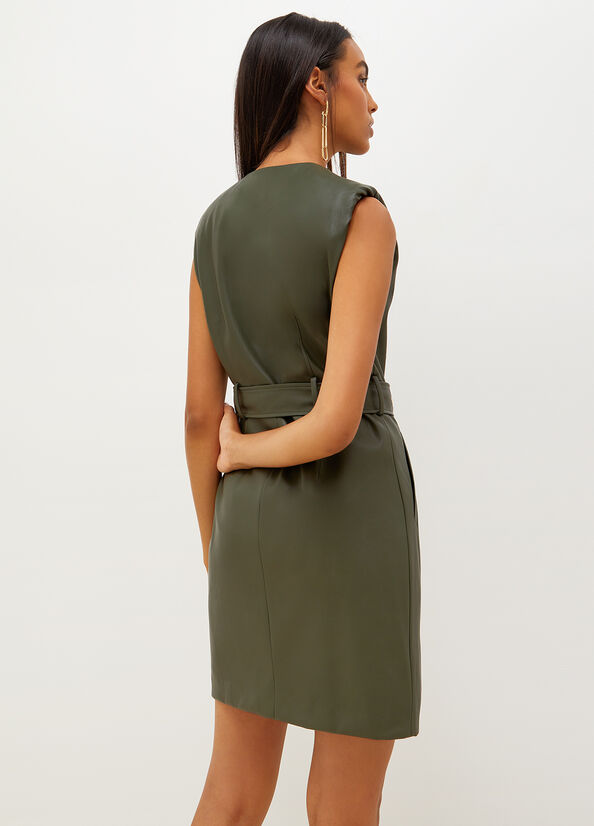 Women's Liu Jo Fabric Dress Green | FSI-129487