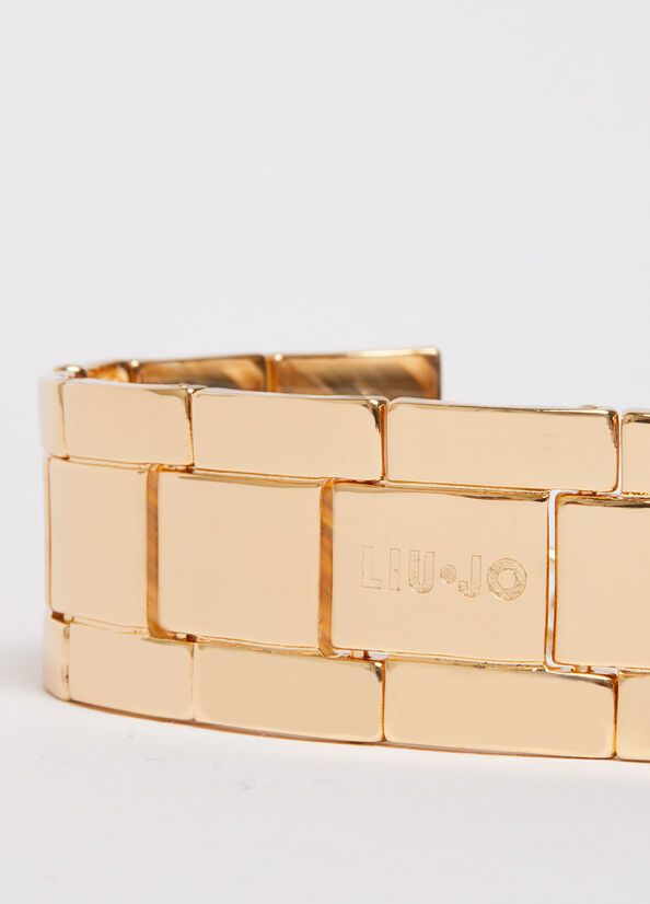 Women's Liu Jo Gold-Tone Bracelet Jewelry Gold | SBF-864925