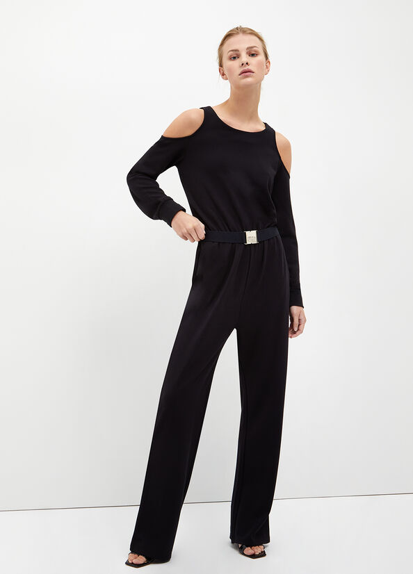 Women\'s Liu Jo Jumpsuit With Dress Black | QLW-901482