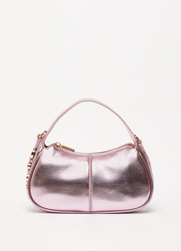 Women's Liu Jo Laminate Handbag Purple | GPN-398701