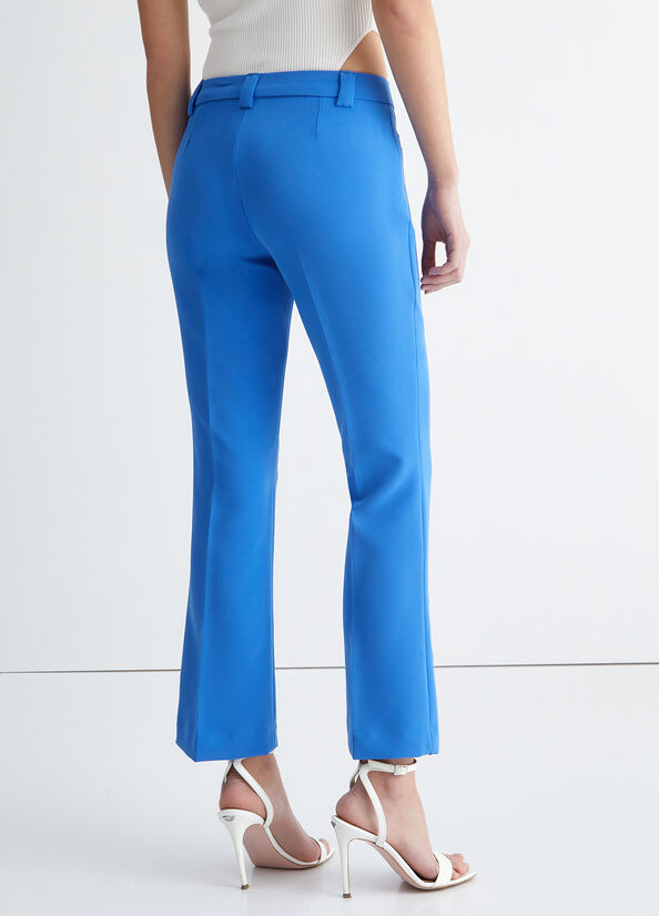 Women's Liu Jo Stretch Pants Light Blue | RXQ-745389