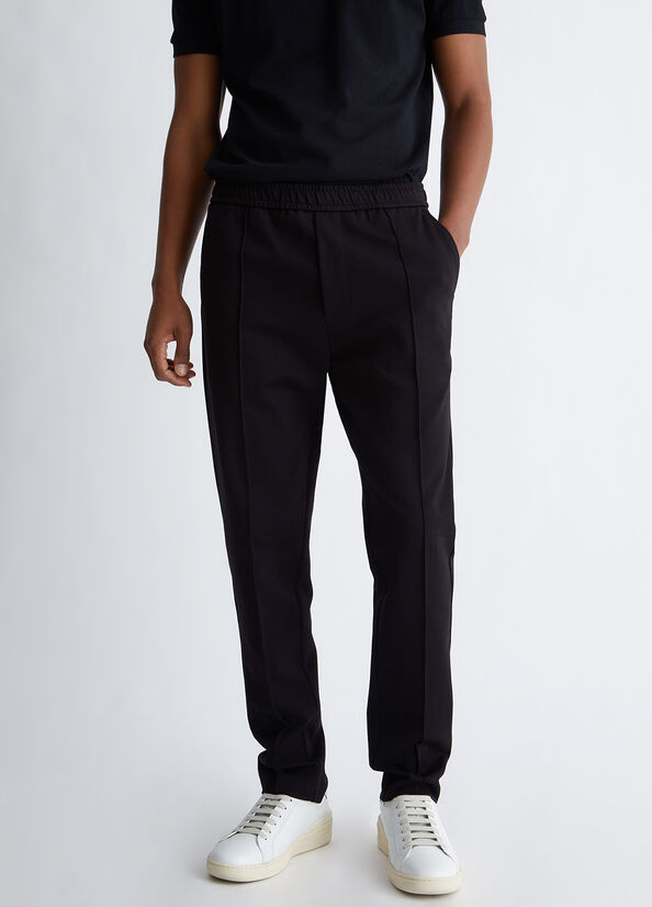 Men's Liu Jo Joggers Pants Black | XVQ-409513