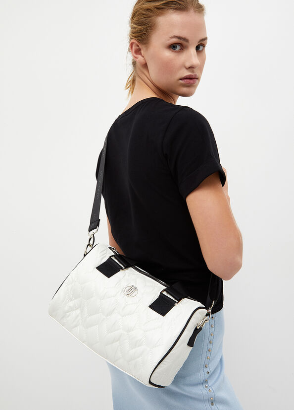 Women's Liu Jo Eco-Friendly Crossbody Bags White | XNL-154392