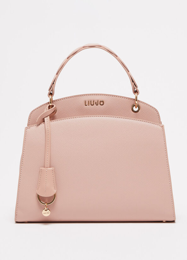 Women's Liu Jo Eco-Friendly Handbag Rose | TYN-107658