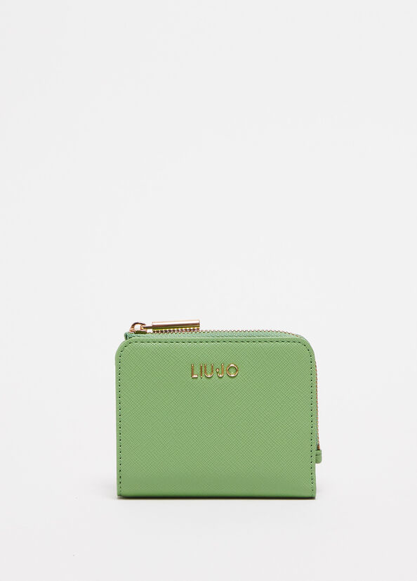 Women's Liu Jo Eco-Friendly Wallets Green | PDA-379825