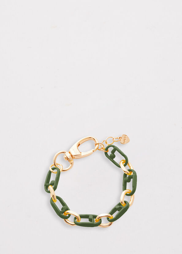 Women's Liu Jo Monogram Bracelet Jewelry Green | DZK-926018
