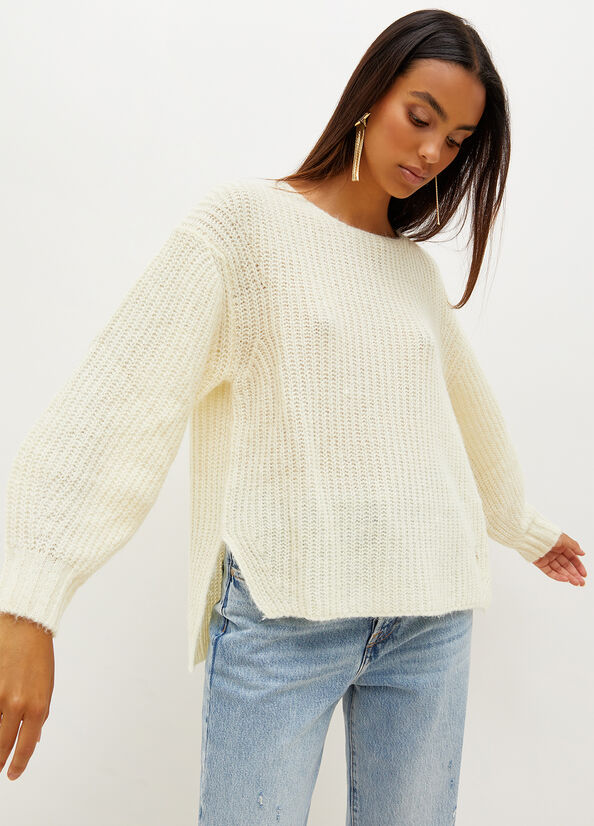 Women's Liu Jo Wool Blend Sweaters Lemon | UVG-648071